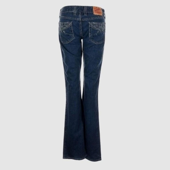 Lucky Brand Dark Rinse Straight Leg Jeans - Picture 1 of 8